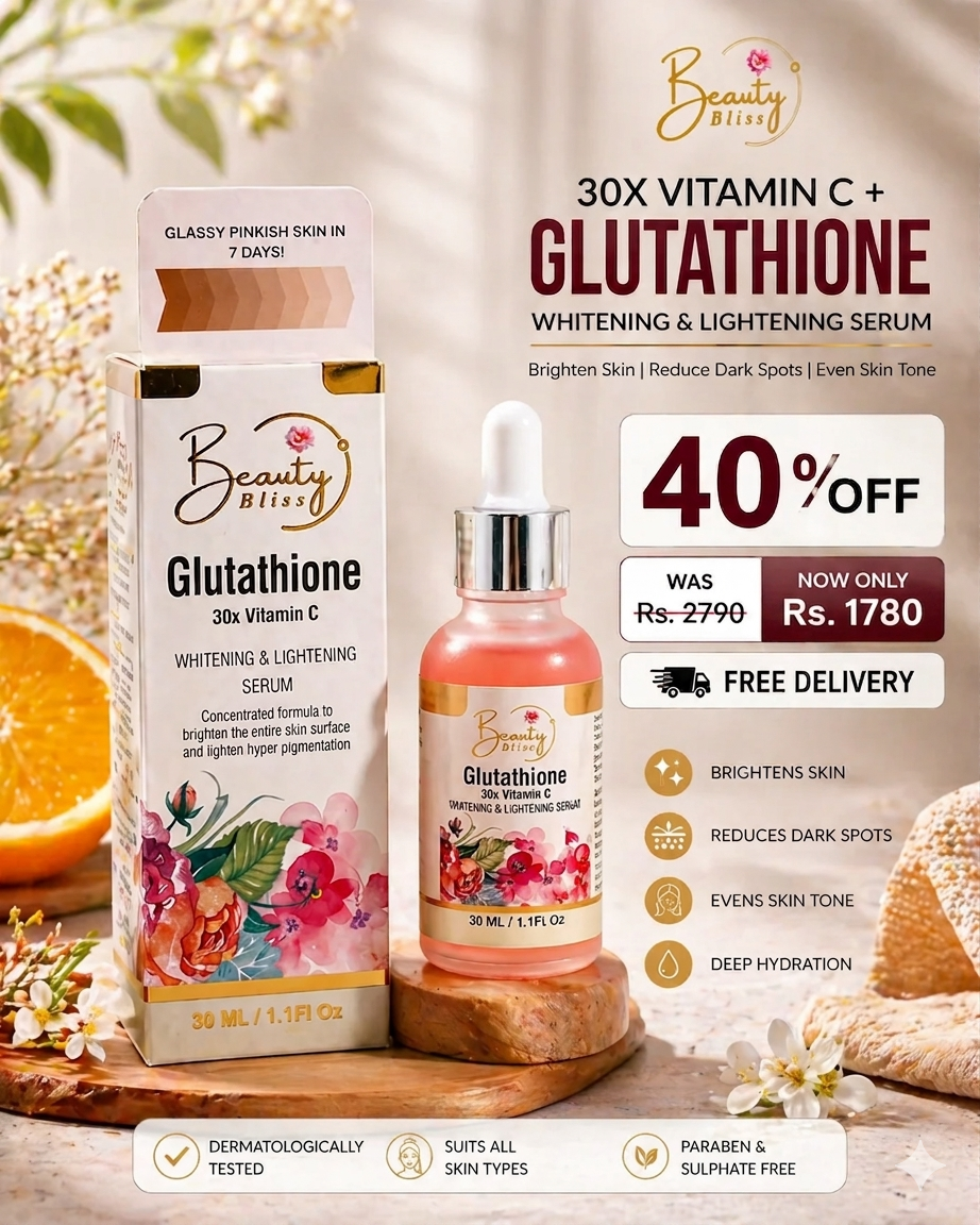 GLUTATHIONE + 30X VITAMIN C SERUM