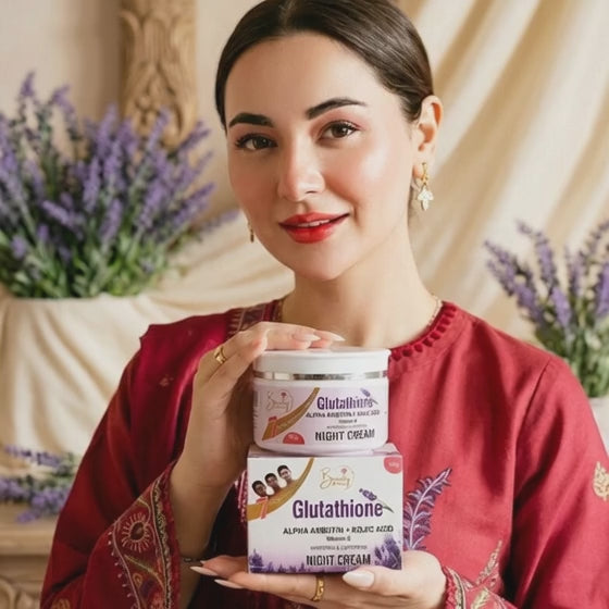 Glutathione Night Cream Best Result ( Face , Hand & Feet Cream )